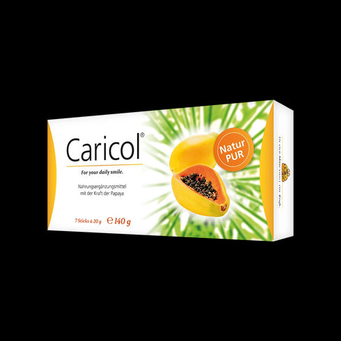 Eine Packung Caricol, 7 Sticks à 20 Gramm
