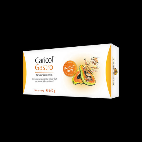 Eine Packung Caricol-Gastro, 7 Sticks à 20 Gramm