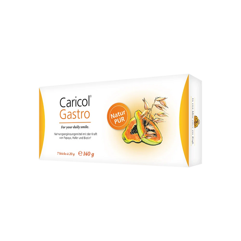 Eine Packung Caricol-Gastro, 7 Sticks à 20 Gramm
