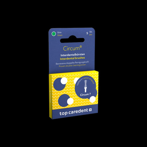 Eine Packung Circum Dental Bürsten (CDB-7), 5er Pack