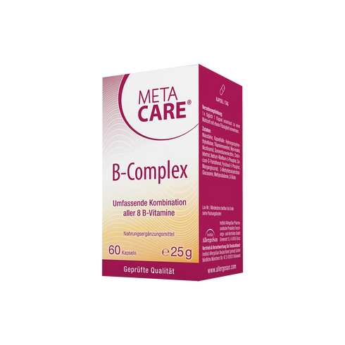 Eine Packung META-CARE B-Complex, 60 Kapseln