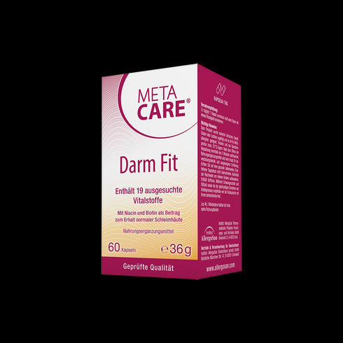 Eine Packung META-CARE Darm Fit, 60 Kapseln