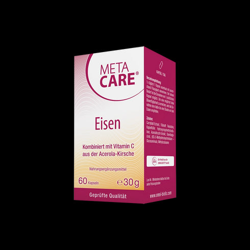 Eine Packung META-CARE Eisen, 60 Kapseln