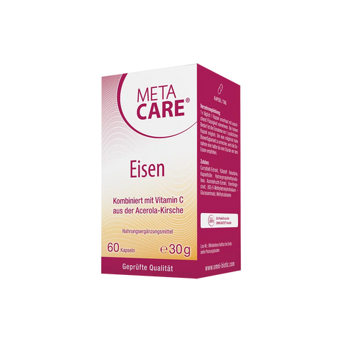 Eine Packung META-CARE Eisen, 60 Kapseln
