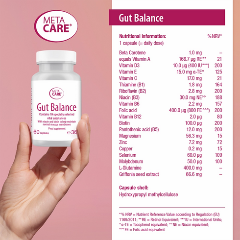 META-CARE® Intestino en forma
