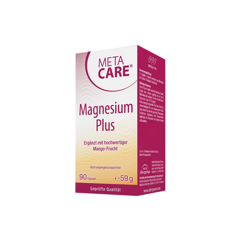 Eine Packung META-CARE Magnesium Plus, 90 Kapseln