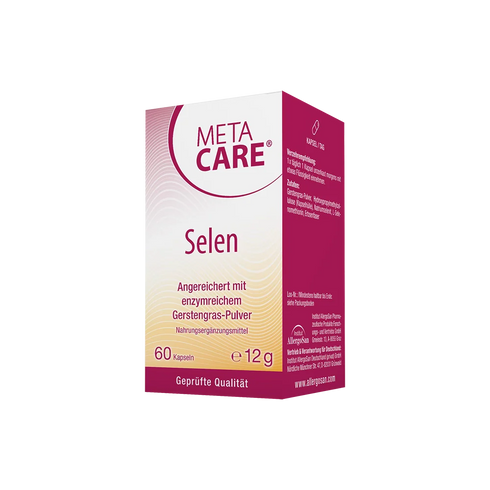 Eine Packung META-CARE Selen, 60 Kapseln
