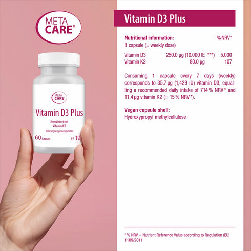 META-CARE® Vitamin D3 Plus