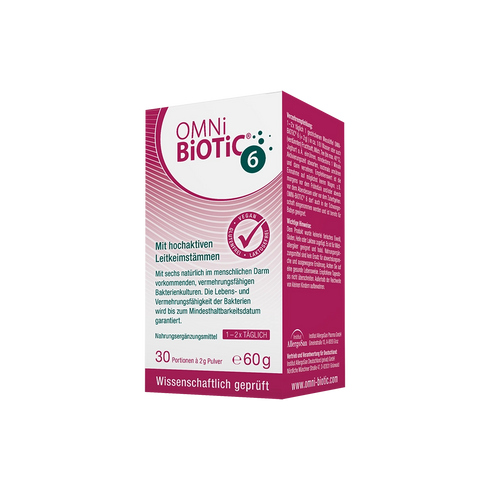 Eine Packung OMNi-BiOTiC 6, Pulver 60 Gramm