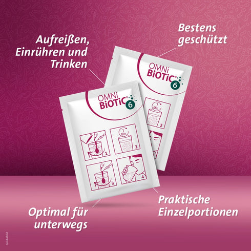 Vorteile von OMNi-BiOTiC-Sachets