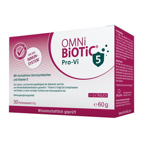 Eine Packung OMNi-BiOTiC Pro-Vi 5, 30 Sachets à 2 Gramm
