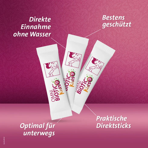 Vorteile von OMNi-BiOTiC-Sachets