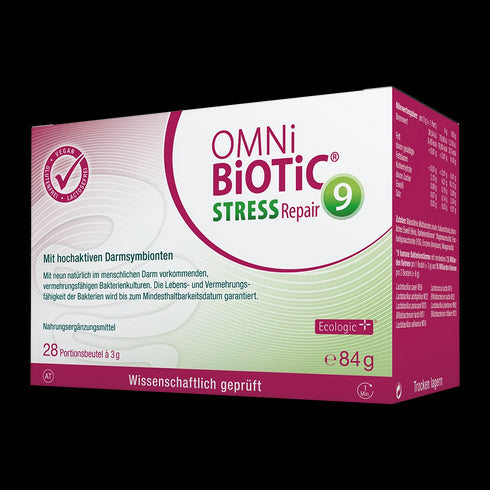 Eine Packung OMNi-BiOTiC STRESS Repair, 28 Sachets à 3 Gramm