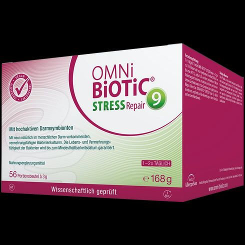 Eine Packung OMNi-BiOTiC STRESS Repair, 56 Sachets à 3 Gramm