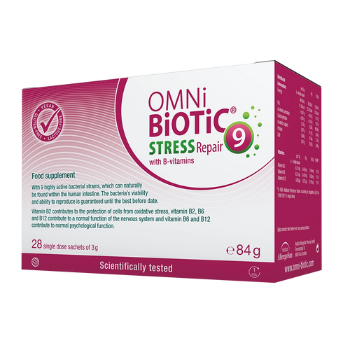 OMNi-BiOTiC® STRESS Repair B-vitaminokkal