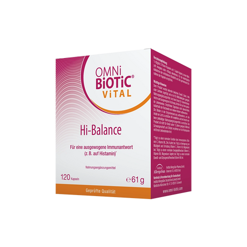 Eine Packung OMNi-BiOTiC ViTAL Hi-Balance, 120 Kapseln