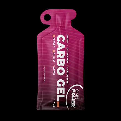 Eine Packung OMNi-POWER CARBO GEL neutral, 1 Stück
