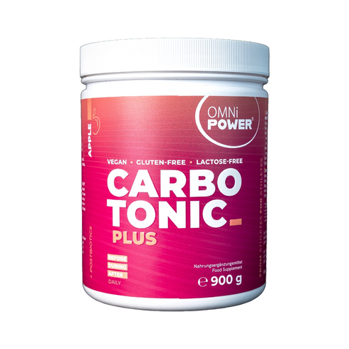 Eine Packung OMNi-POWER Carbotonic, Pulver 900 Gramm