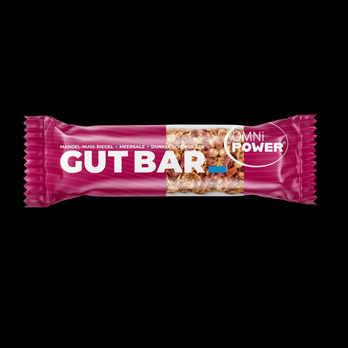 Eine Packung OMNi-POWER GUT BAR, 1 Riegel