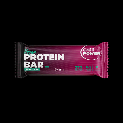 Ein OMNi-POWER PROTEIN BAR Riegel