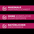 Maximale Verträglichkeit, ohne künstliche Zusatzstoffe, natürlicher Geschmack