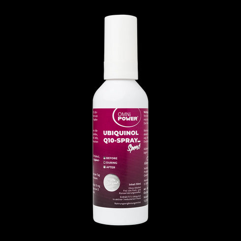 Ein OMNi-POWER Ubiquinol Q10 Spray Sport, 50 Milliliter