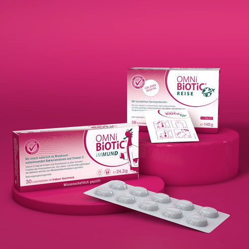 Vorteilspaket mit OMNi-BiOTiC® REISE Sachet