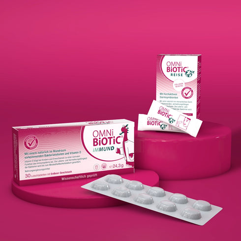 Vorteilspaket mit OMNi-BiOTiC® REISE Direkt-Sticks