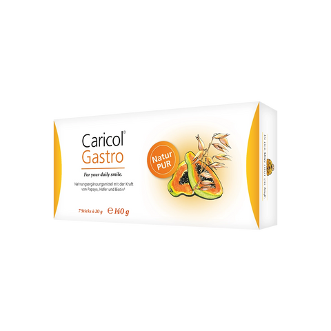 Eine Packung Caricol-Gastro, 7 Sticks à 20 Gramm