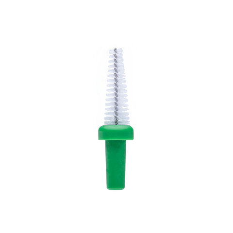 Interdentalbürsten in 5er Packs, grün konisch, 0,8 Millimeter