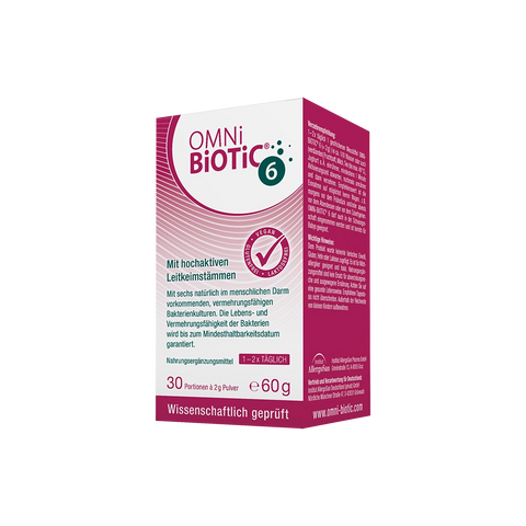 Eine Packung OMNi-BiOTiC 6, Pulver 60 Gramm