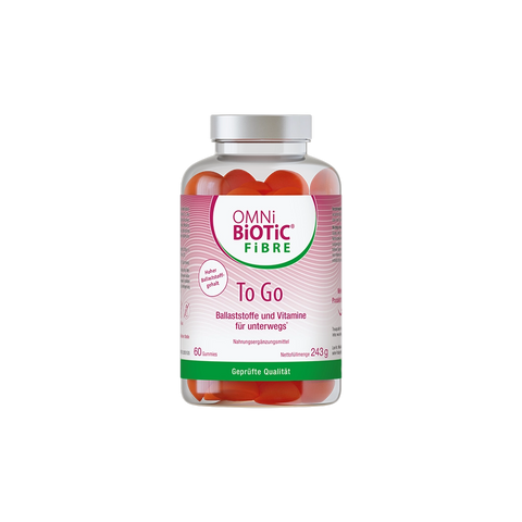 Eine Packung OMNi-BiOTiC FiBRE To Go, 60 Gummies