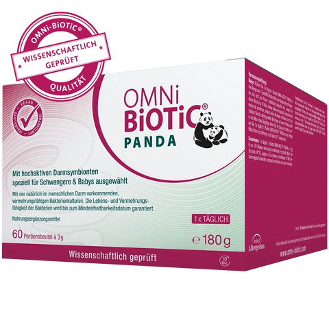 Eine Packung OMNi-BiOTiC PANDA, 60 Sachets à 3 Gramm