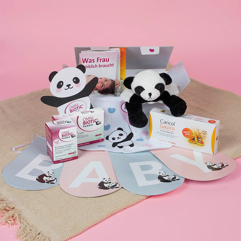 OMNi-BiOTiC PANDA Babybox Inhalt