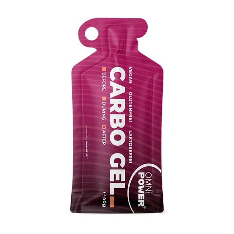 Eine Packung OMNi-POWER CARBO GEL neutral, 1 Stück