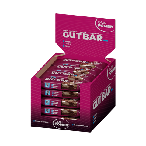 Eine Packung OMNi-POWER GUT BAR, Box mit 20 Stück
