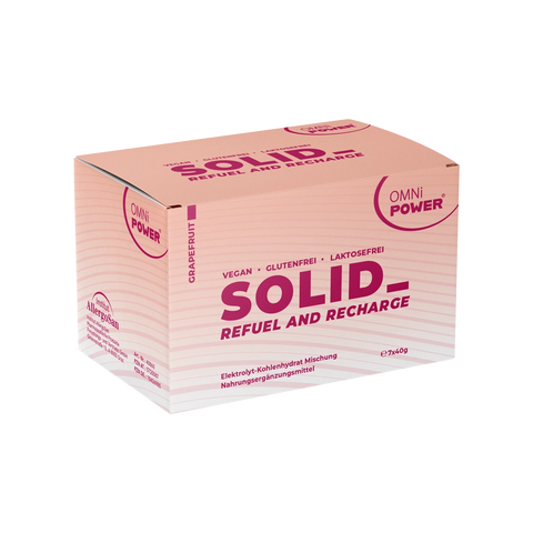 Eine Packung OMNi-POWER SOLID, 7 Sachets à 40 Gramm